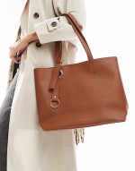 grain tote shopper bag in tan